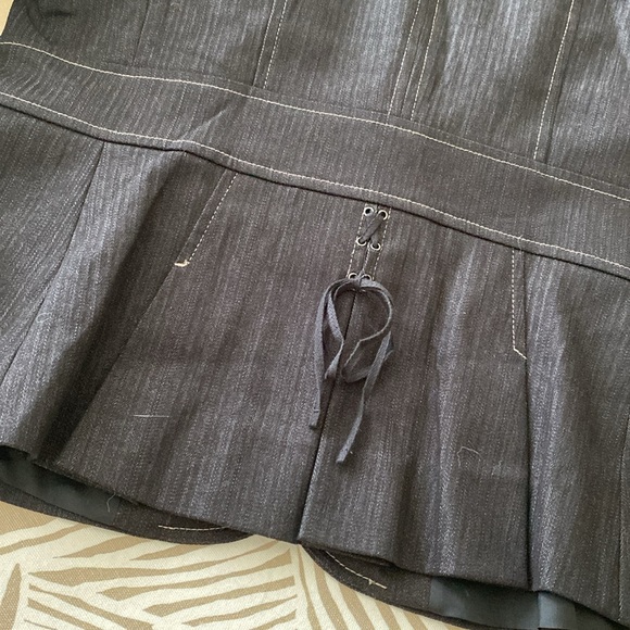 ANN TAYLOR LOFT denim blazer - Picture 8 of 9